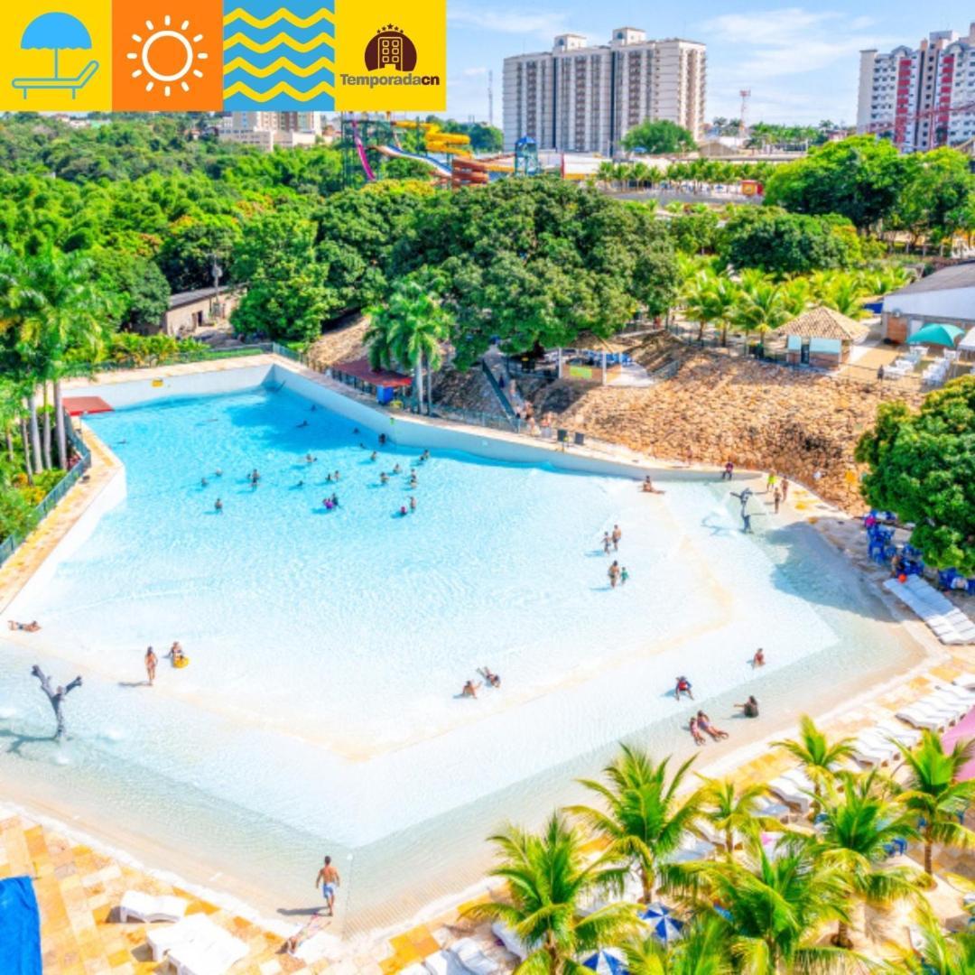 Piazza Com Acesso Ao Acqua Park - Gustavo Aparthotel Калдас Новас Екстериор снимка