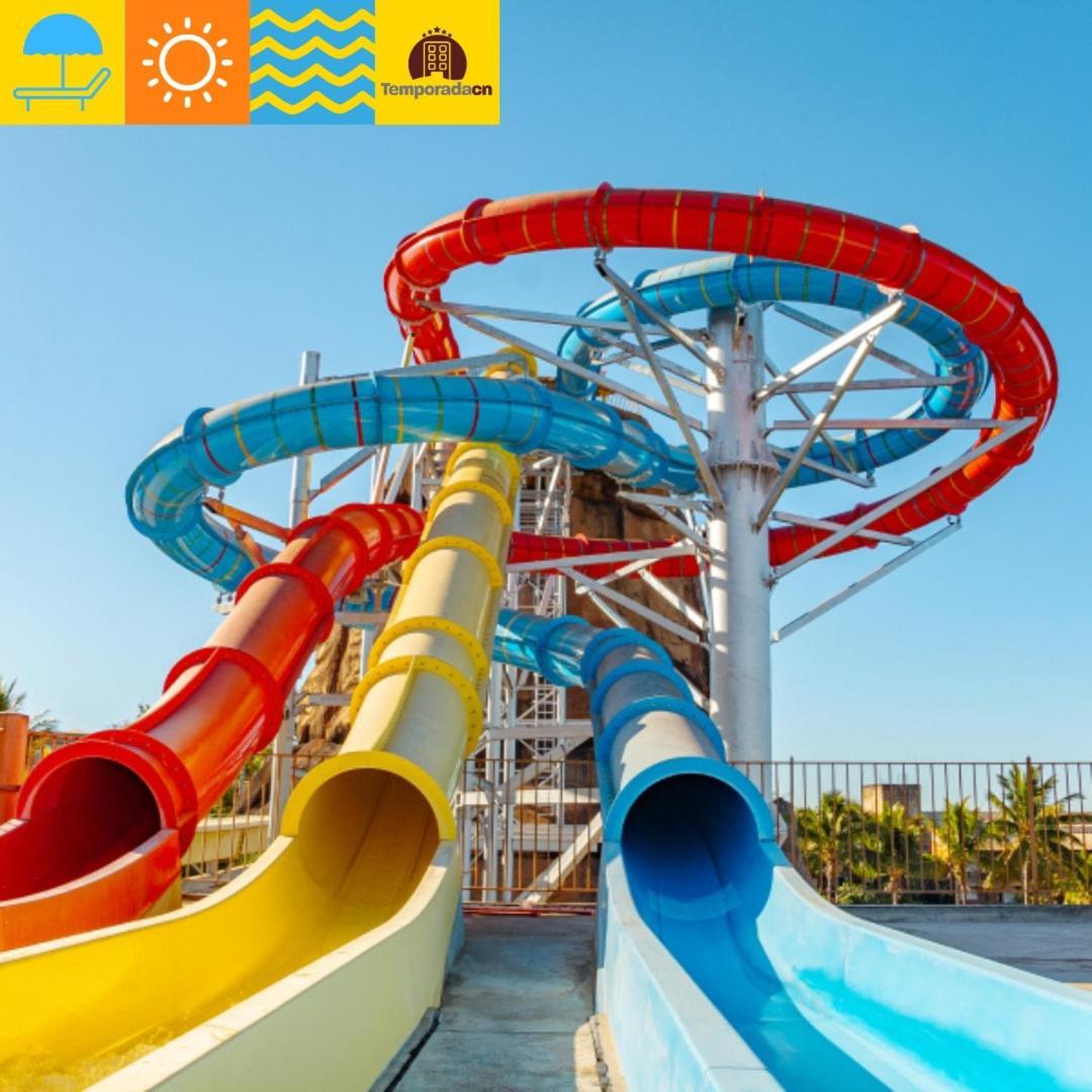 Piazza Com Acesso Ao Acqua Park - Gustavo Aparthotel Калдас Новас Екстериор снимка