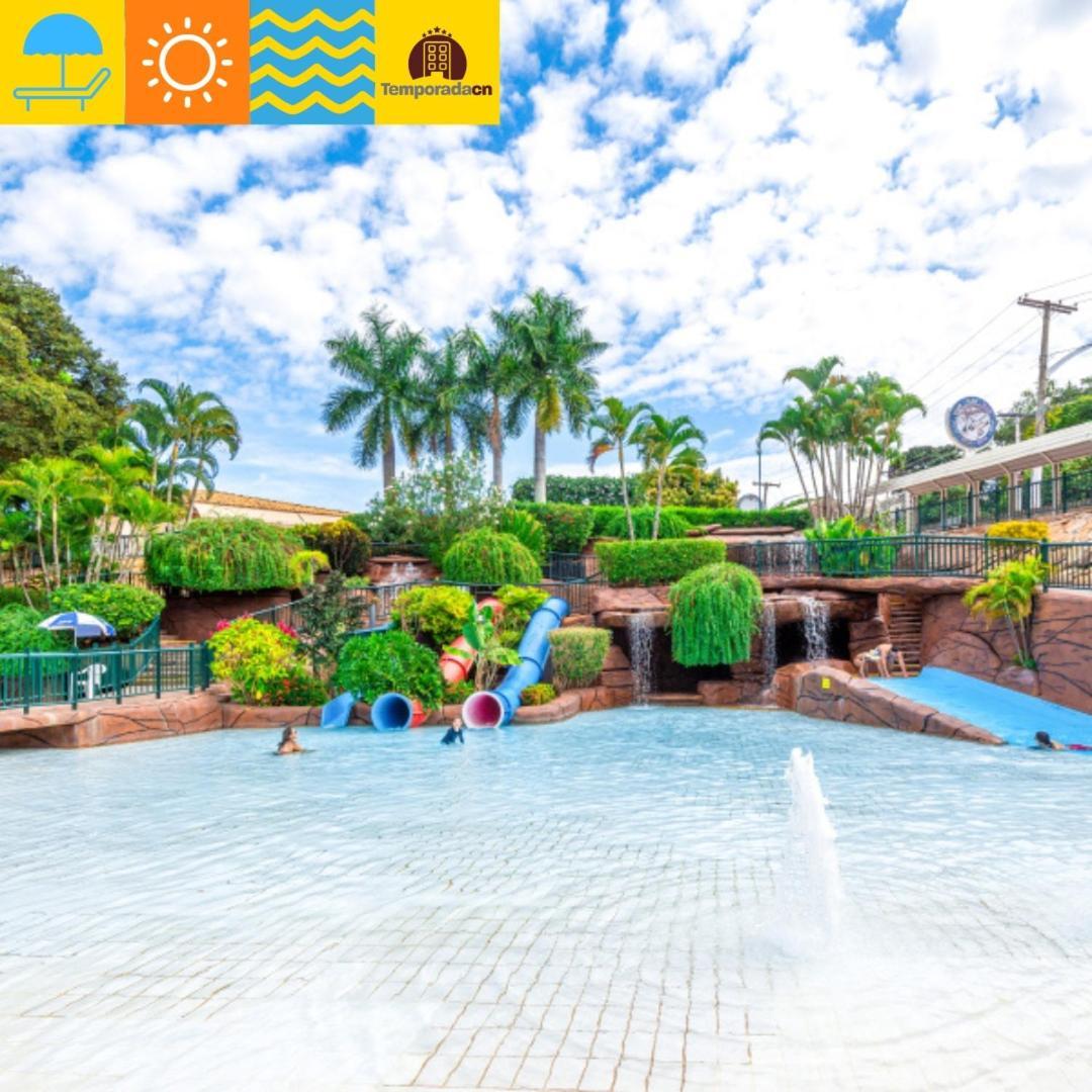 Piazza Com Acesso Ao Acqua Park - Gustavo Aparthotel Калдас Новас Екстериор снимка